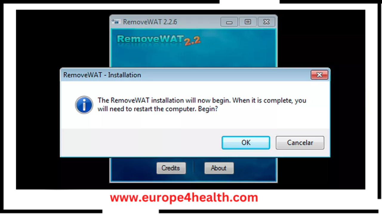 RemoveWAT 2.5.9 Activator For Windows 7, AND 10