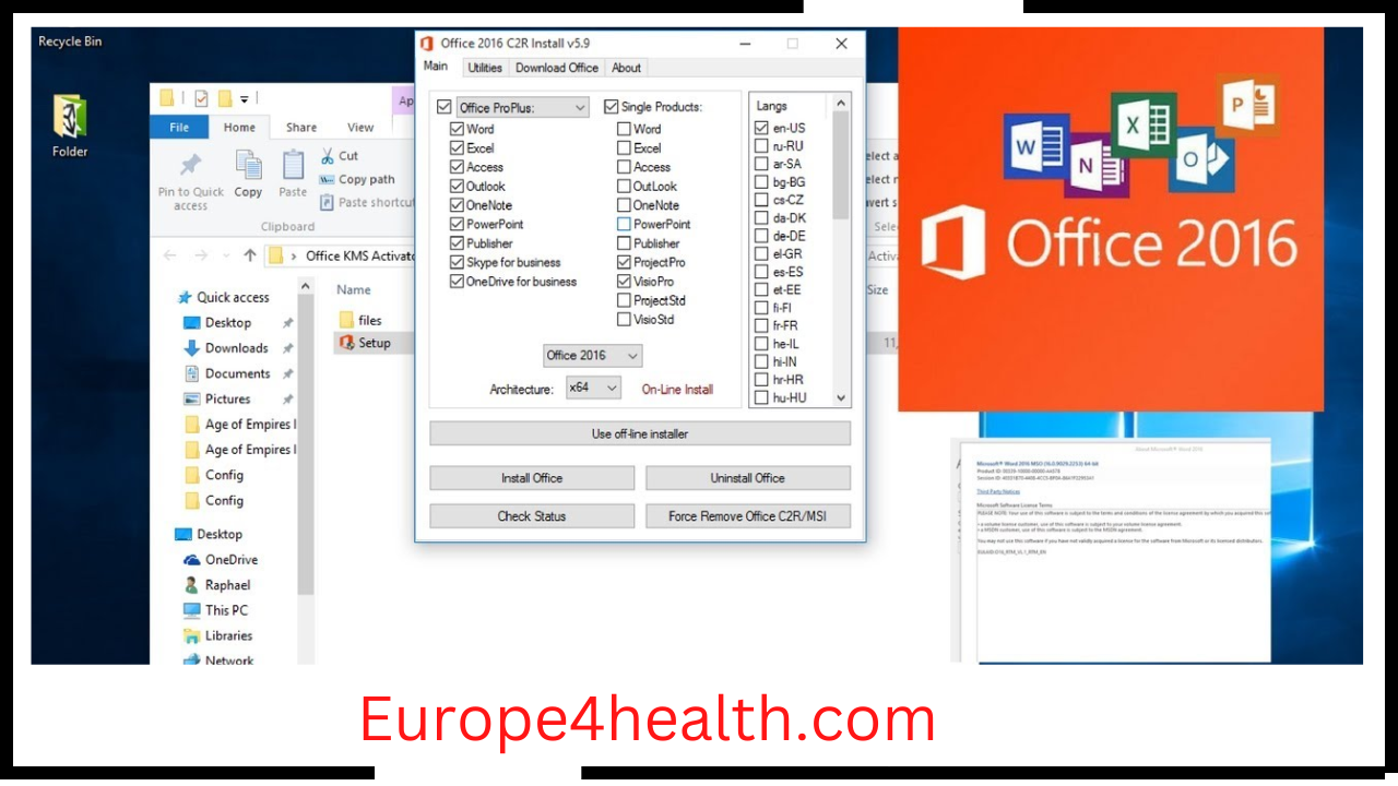 KMS Activator For Microsoft Office 2016